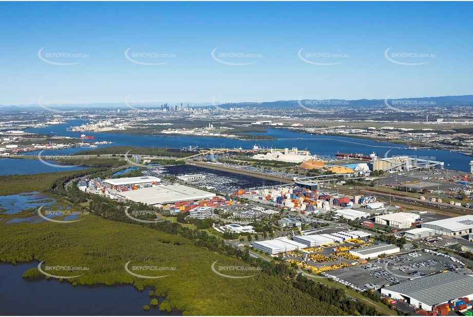 Aerial Photo Port of Brisbane QLD Aerial Photography