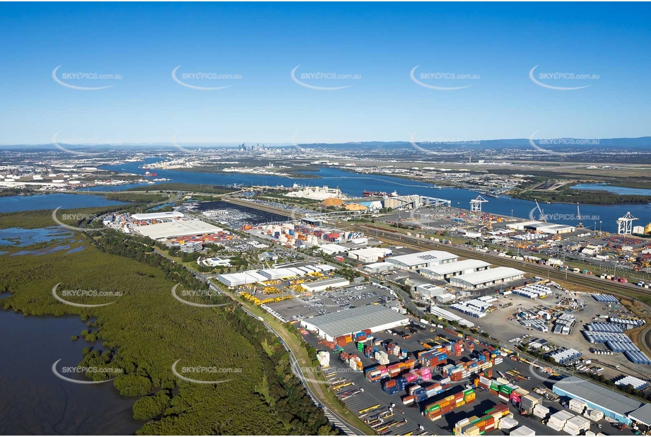 Aerial Photo Port of Brisbane QLD Aerial Photography