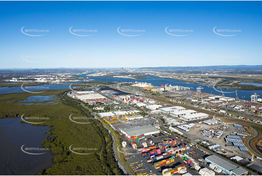Aerial Photo Port of Brisbane QLD Aerial Photography