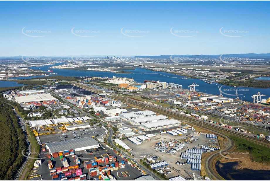 Aerial Photo Port of Brisbane QLD Aerial Photography
