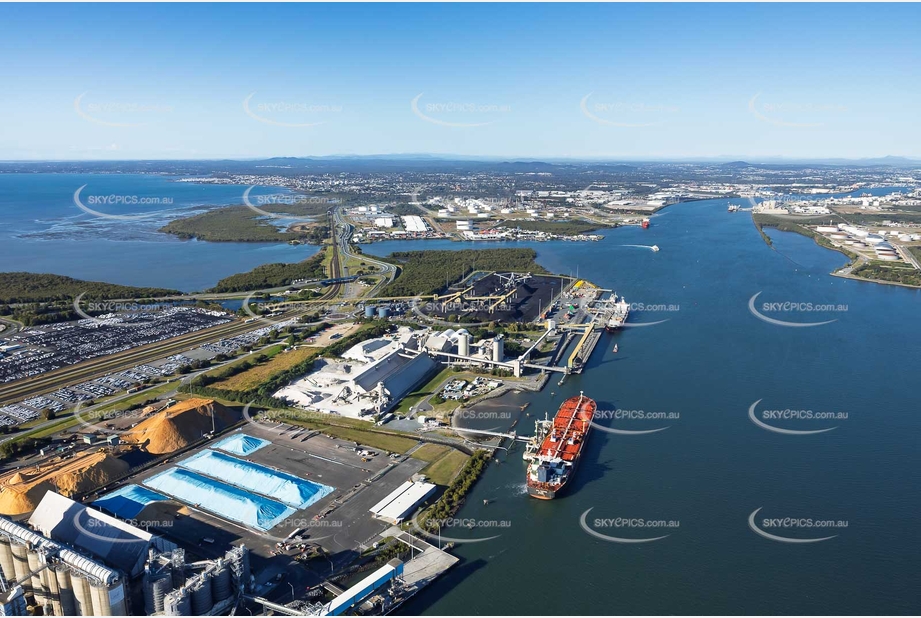 Aerial Photo Port of Brisbane QLD Aerial Photography