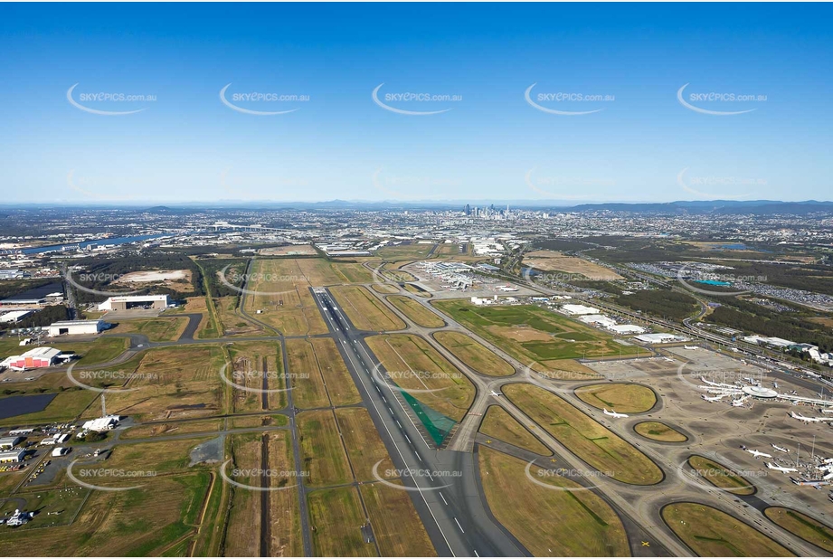 Aerial Photo Brisbane Airport QLD Aerial Photography