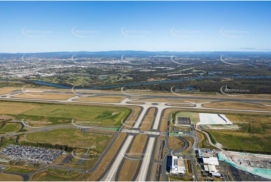 Aerial Photo Brisbane Airport QLD Aerial Photography