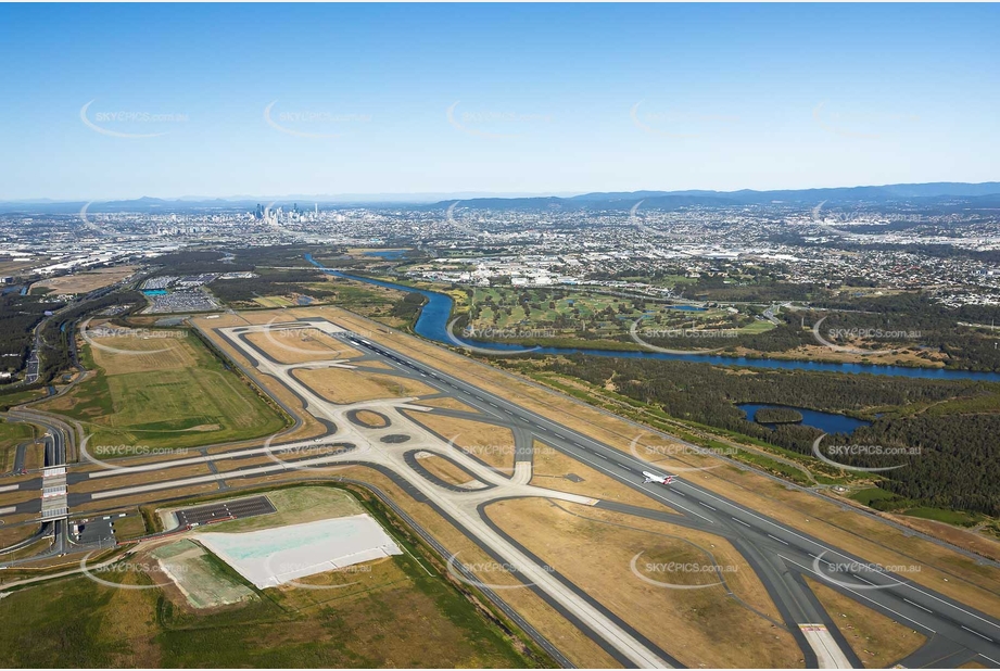 Second Runway Brisbane Airport QLD Aerial Photography