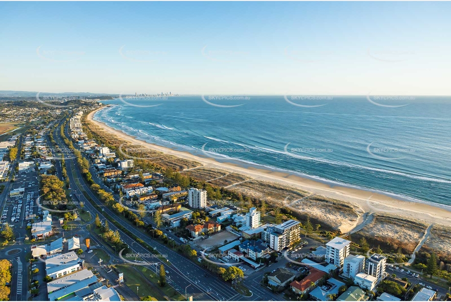 Sunrise Aerial Photo Bilinga QLD Aerial Photography