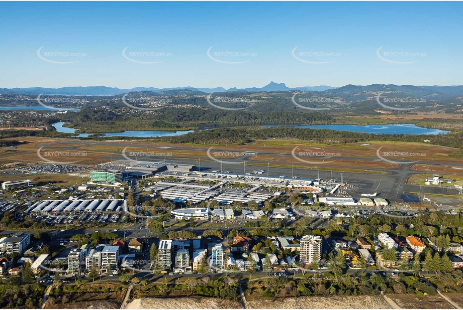 Gold Coast Airport Bilinga QLD Aerial Photography