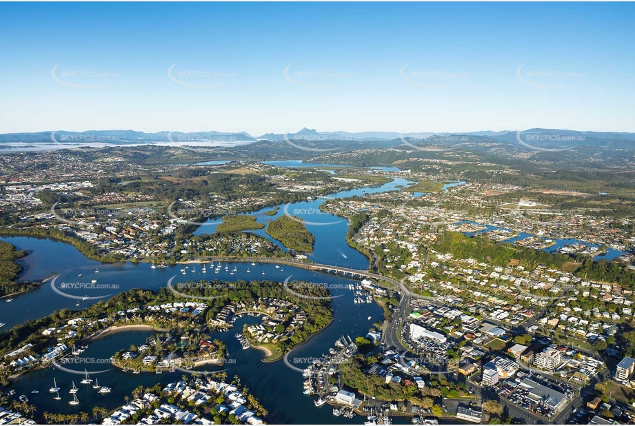 Sunrise Aerial Photo Tweed Heads NSW Aerial Photography