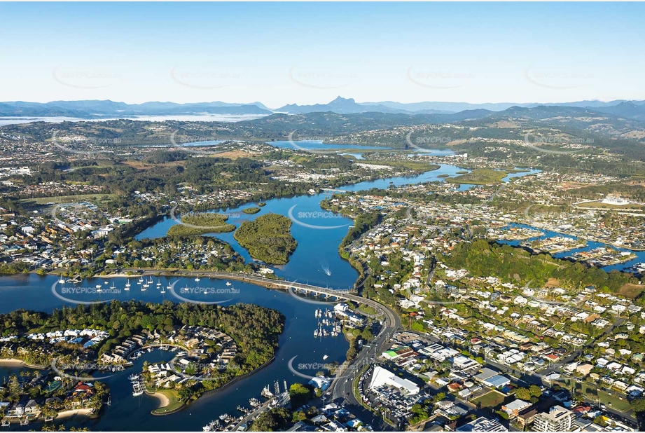 Sunrise Aerial Photo Tweed Heads NSW Aerial Photography