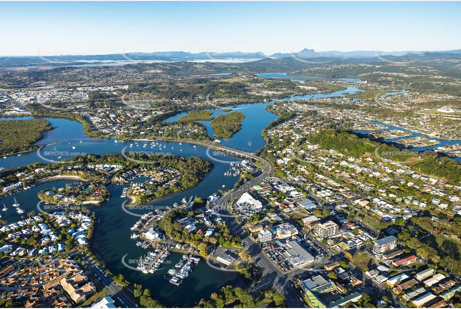 Sunrise Aerial Photo Tweed Heads NSW Aerial Photography