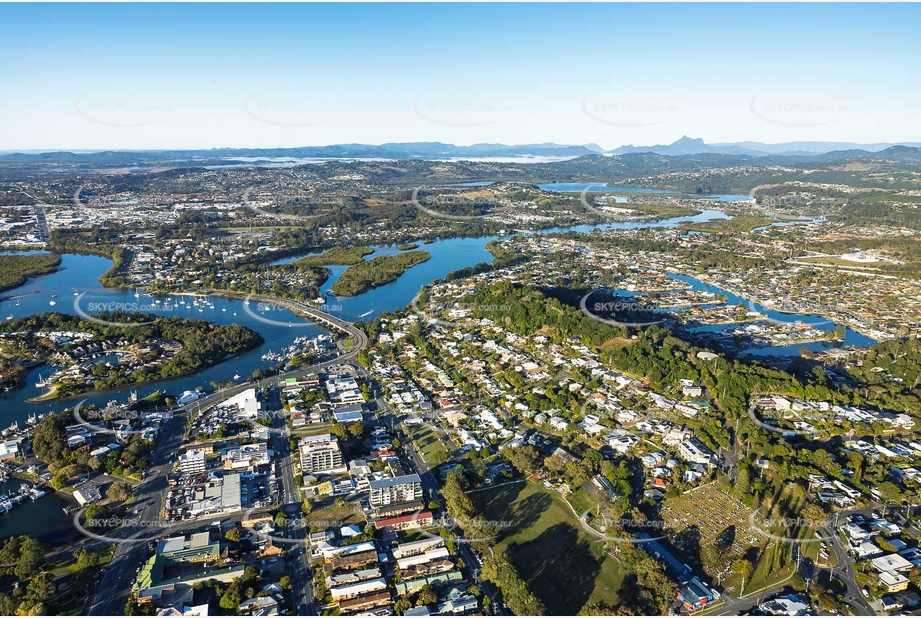 Sunrise Aerial Photo Tweed Heads NSW Aerial Photography