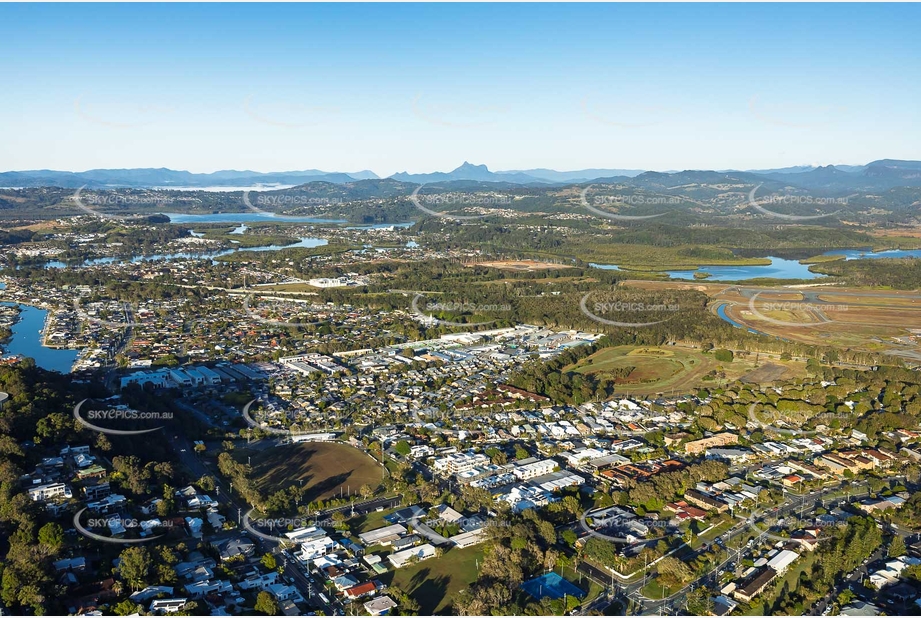 Sunrise Aerial Photo Coolangatta QLD Aerial Photography