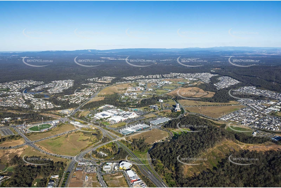 Aerial Photo Springfield Central QLD Aerial Photography