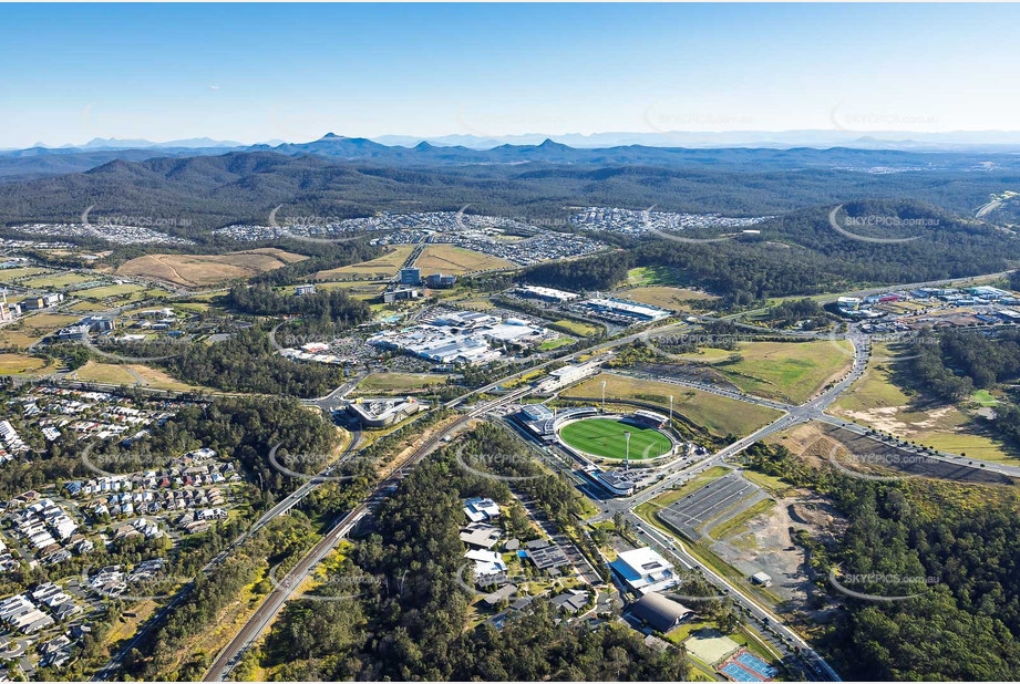 Aerial Photo Springfield Central QLD Aerial Photography