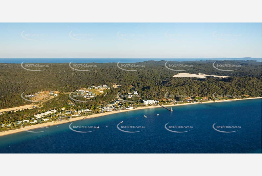 Tangalooma Resort Moreton Island QLD Aerial Photography