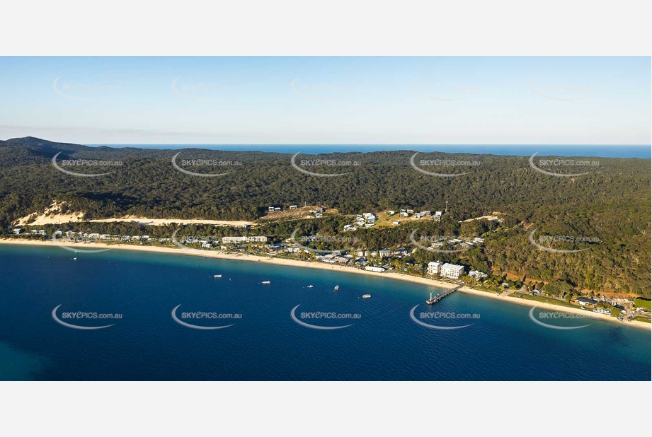 Tangalooma Resort Moreton Island QLD Aerial Photography