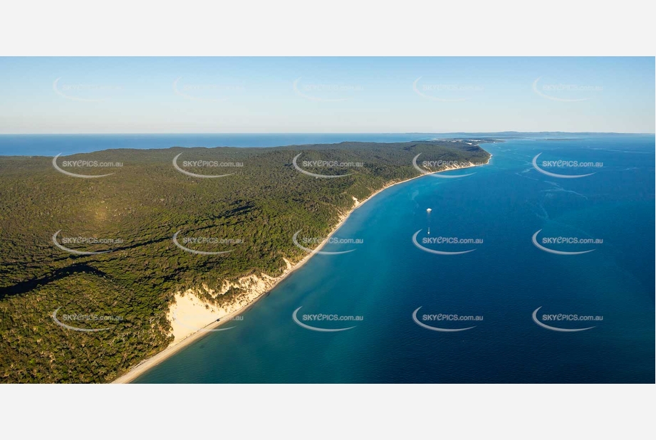 Aerial Photo Moreton Island QLD Aerial Photography