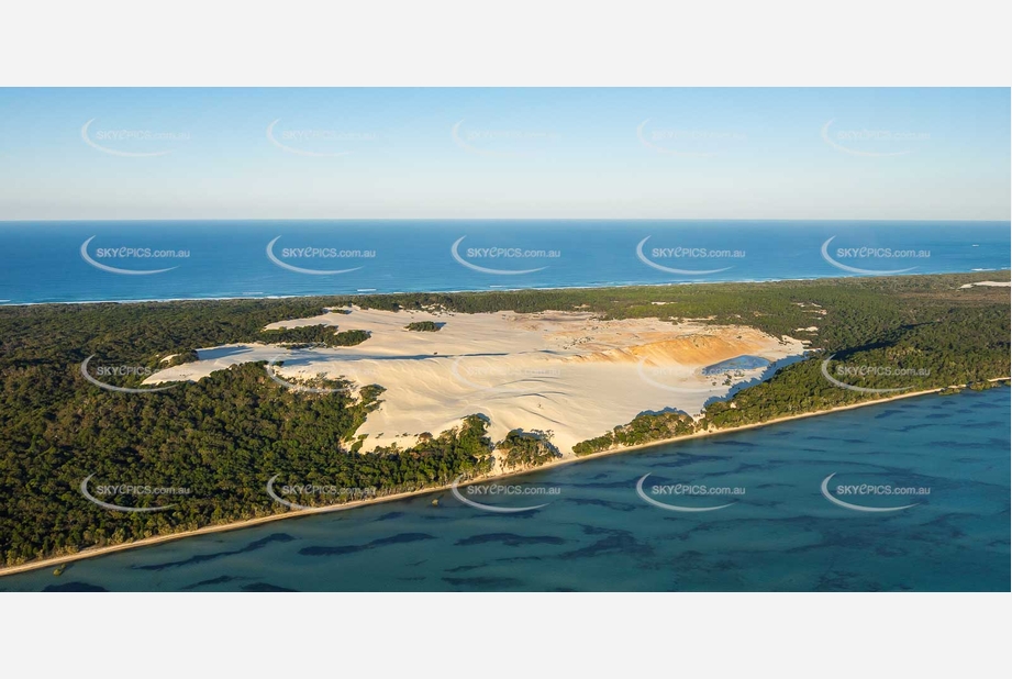 Big Sandhills Moreton Island QLD Aerial Photography