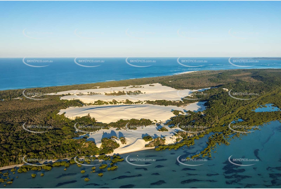 Little Sandhills Moreton Island QLD Aerial Photography