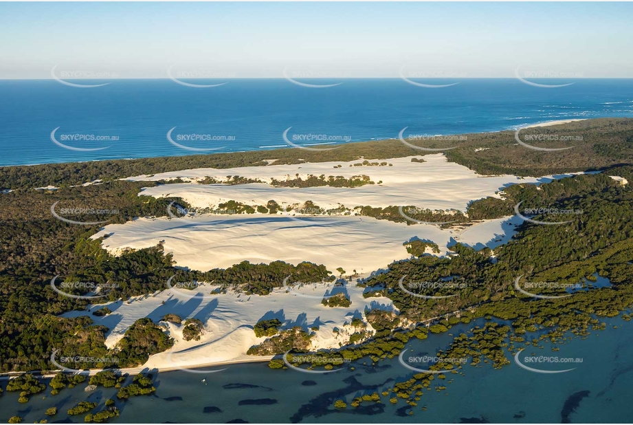 Little Sandhills Moreton Island QLD Aerial Photography