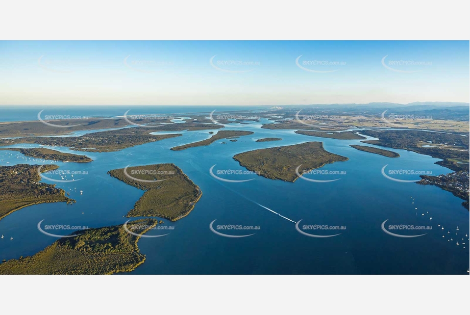 Southern Moreton Bay Islands Channel QLD Aerial Photography