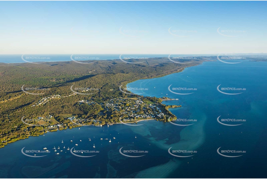 Aerial Photo Dunwich QLD Aerial Photography