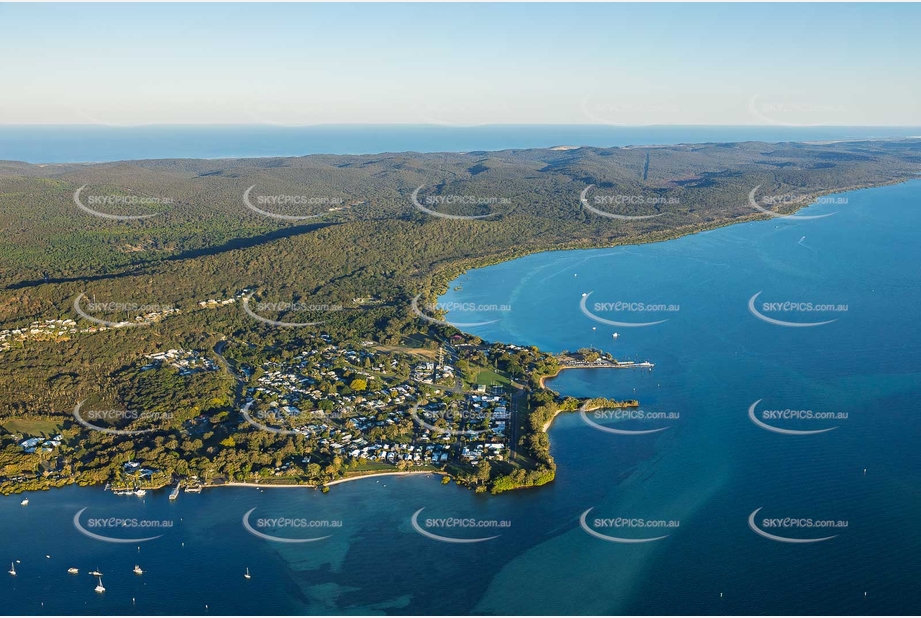 Aerial Photo Dunwich QLD Aerial Photography