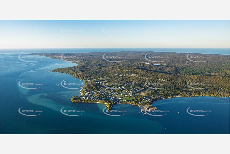 Aerial Photo Dunwich QLD Aerial Photography