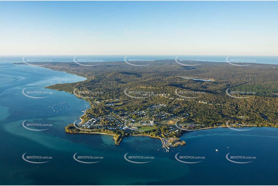 Aerial Photo Dunwich QLD Aerial Photography