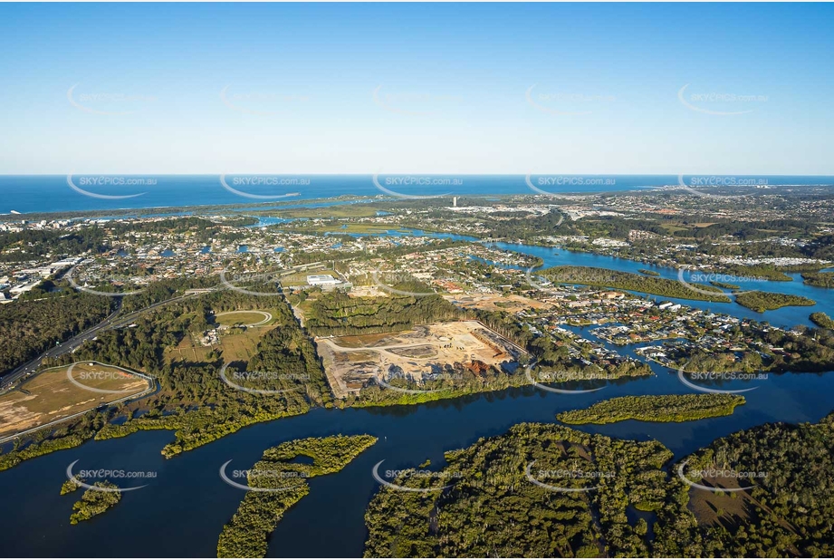 Aerial Photo Tweed Heads West NSW Aerial Photography