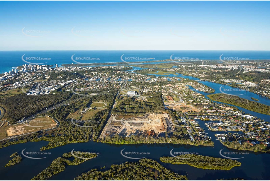 Aerial Photo Tweed Heads West NSW Aerial Photography