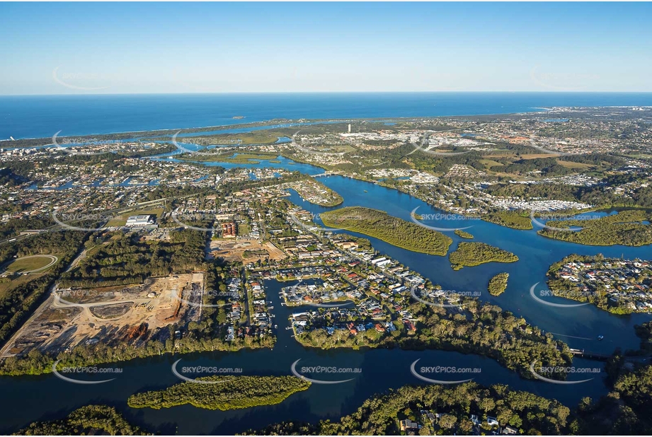 Aerial Photo Tweed Heads West NSW Aerial Photography