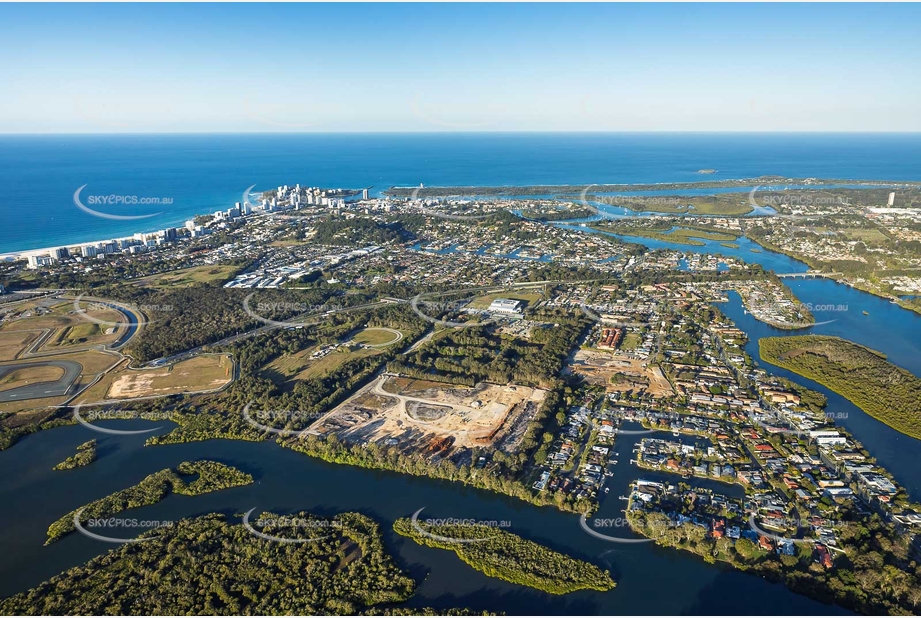 Aerial Photo Tweed Heads West NSW Aerial Photography
