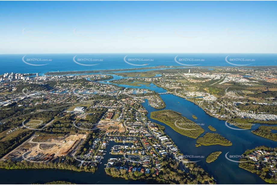 Aerial Photo Tweed Heads West NSW Aerial Photography