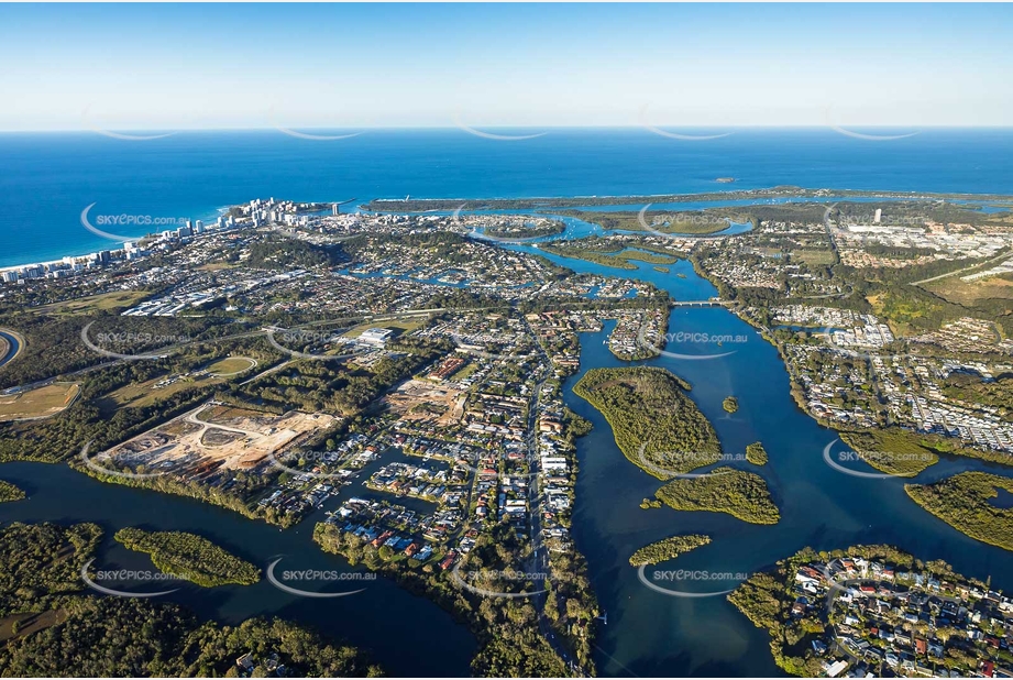 Aerial Photo Tweed Heads West NSW Aerial Photography