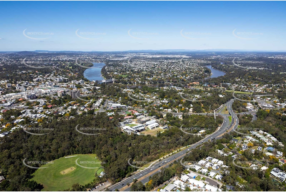 Indooroopilly State School QLD Aerial Photography