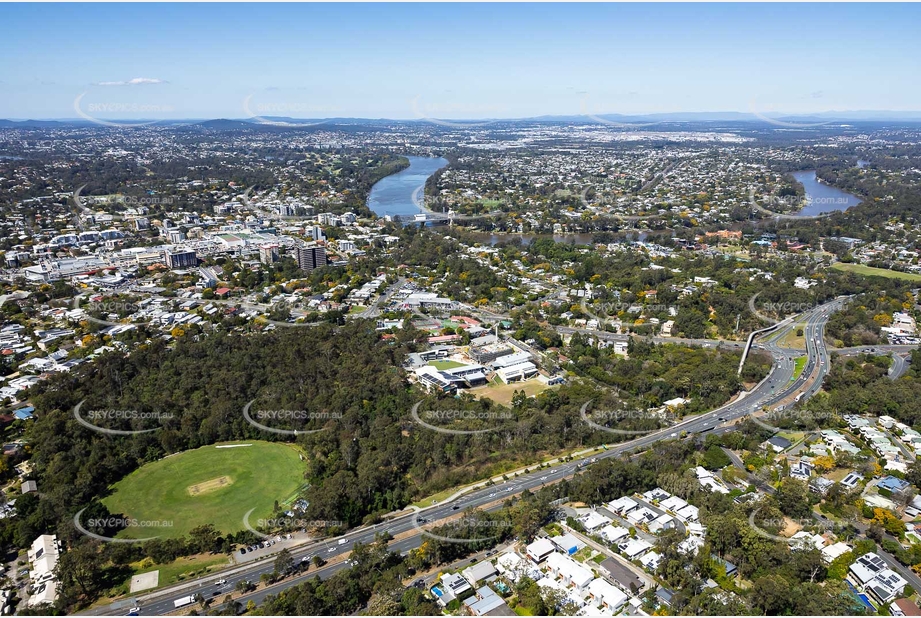 Indooroopilly State School QLD Aerial Photography