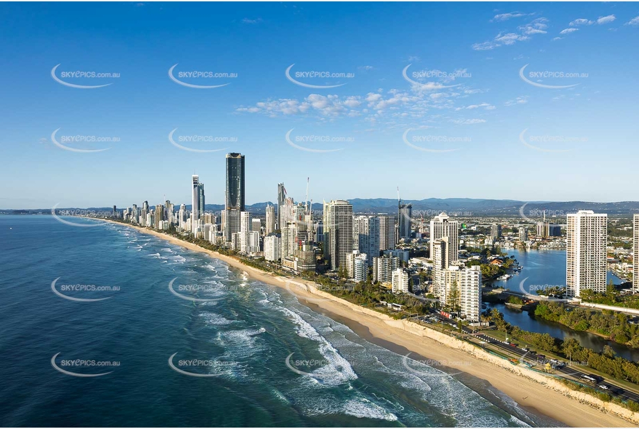 Aerial Photo Main Beach QLD Aerial Photography