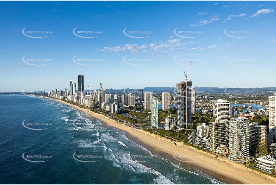 Aerial Photo Main Beach QLD Aerial Photography