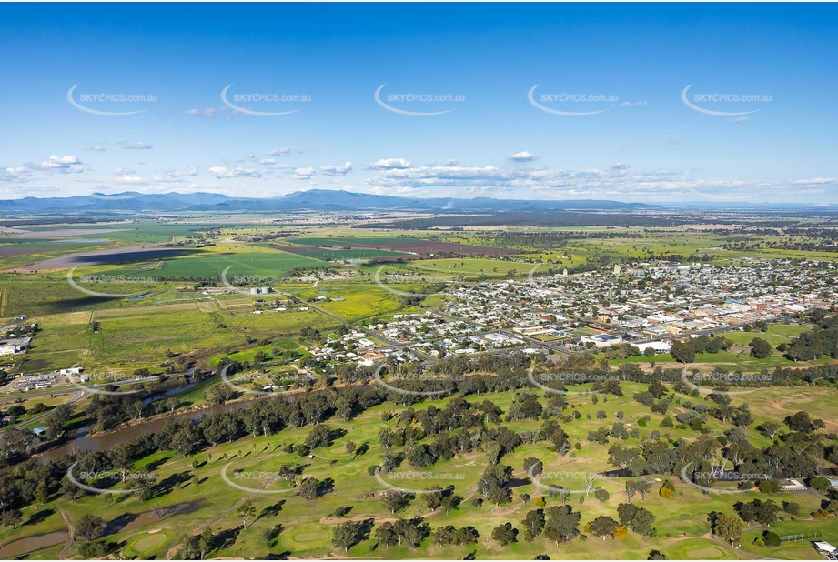 Aerial Photo Narrabri NSW Aerial Photography