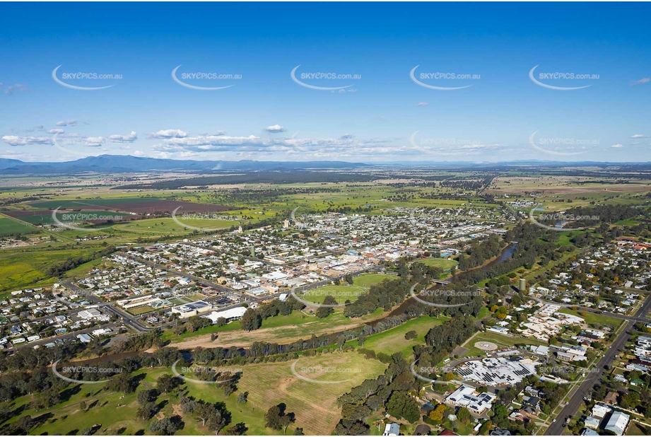 Aerial Photo Narrabri NSW Aerial Photography