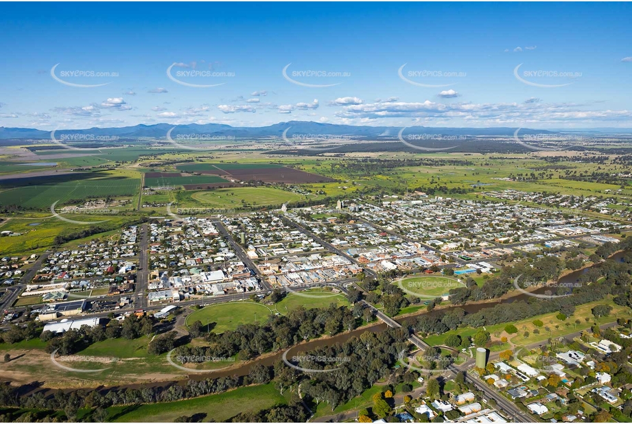 Aerial Photo Narrabri NSW Aerial Photography