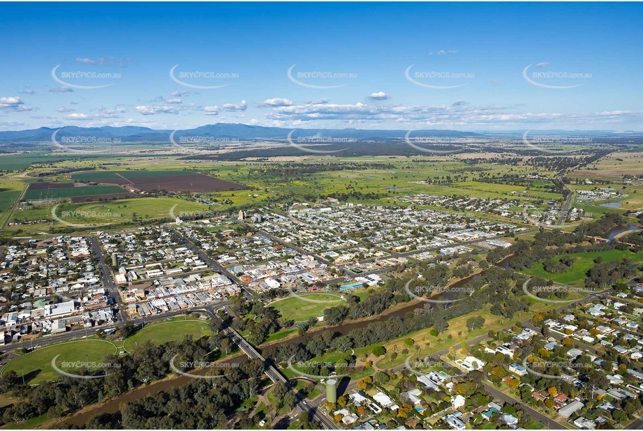 Aerial Photo Narrabri NSW Aerial Photography