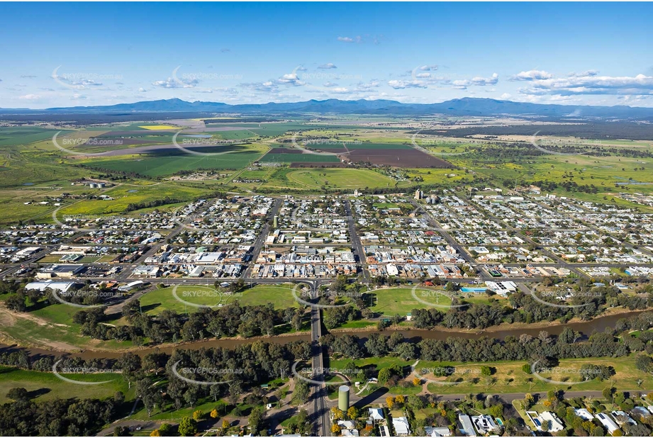 Aerial Photo Narrabri NSW Aerial Photography