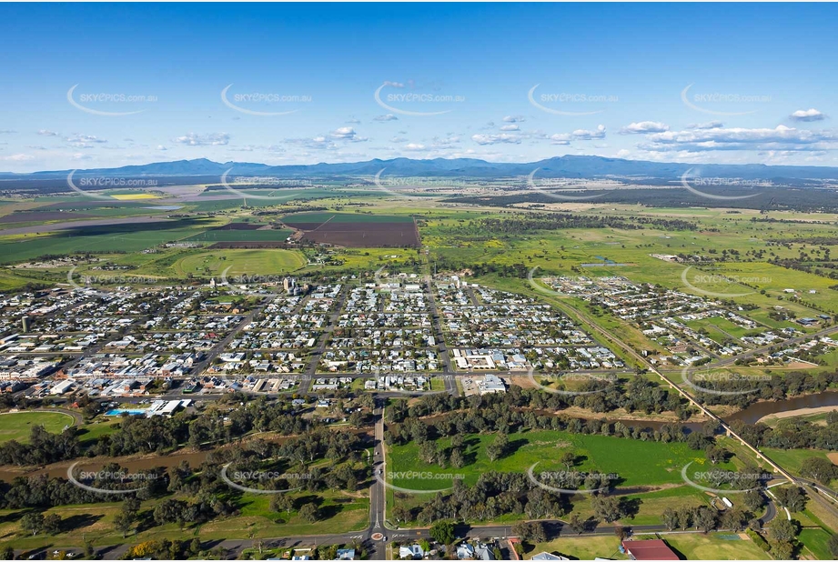 Aerial Photo Narrabri NSW Aerial Photography