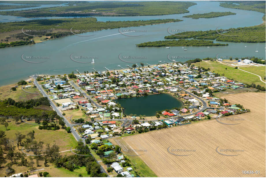 Aerial Photo Steiglitz QLD Aerial Photography