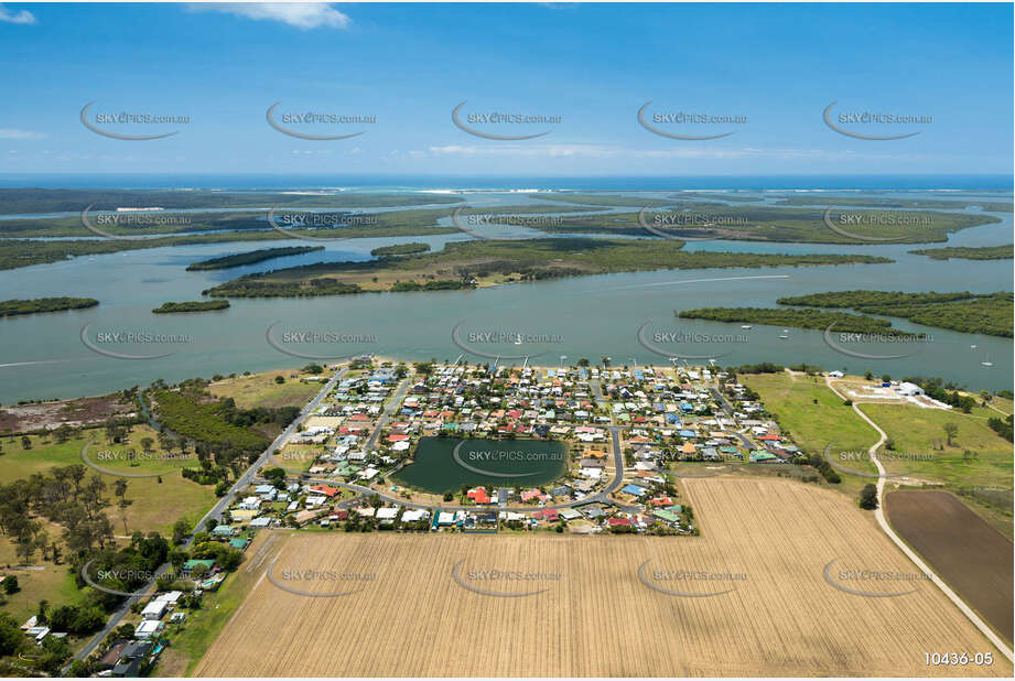 Aerial Photo Steiglitz QLD Aerial Photography