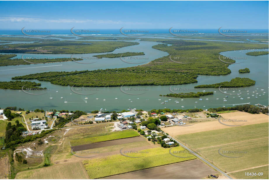 Aerial Photo Steiglitz QLD Aerial Photography