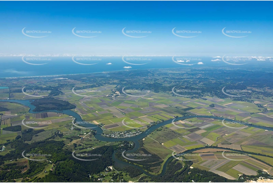 Aerial Photo Tumbulgum NSW Aerial Photography