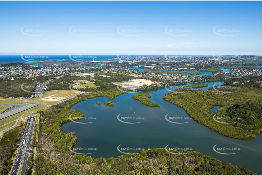 Cobaki Broadwater Tweed Heads West NSW Aerial Photography