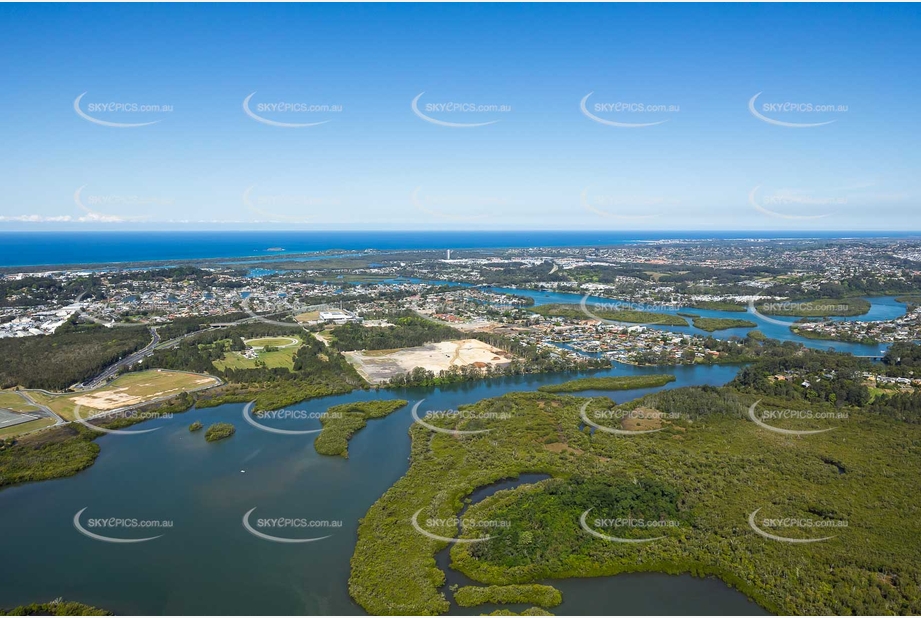 Cobaki Broadwater Tweed Heads West NSW Aerial Photography
